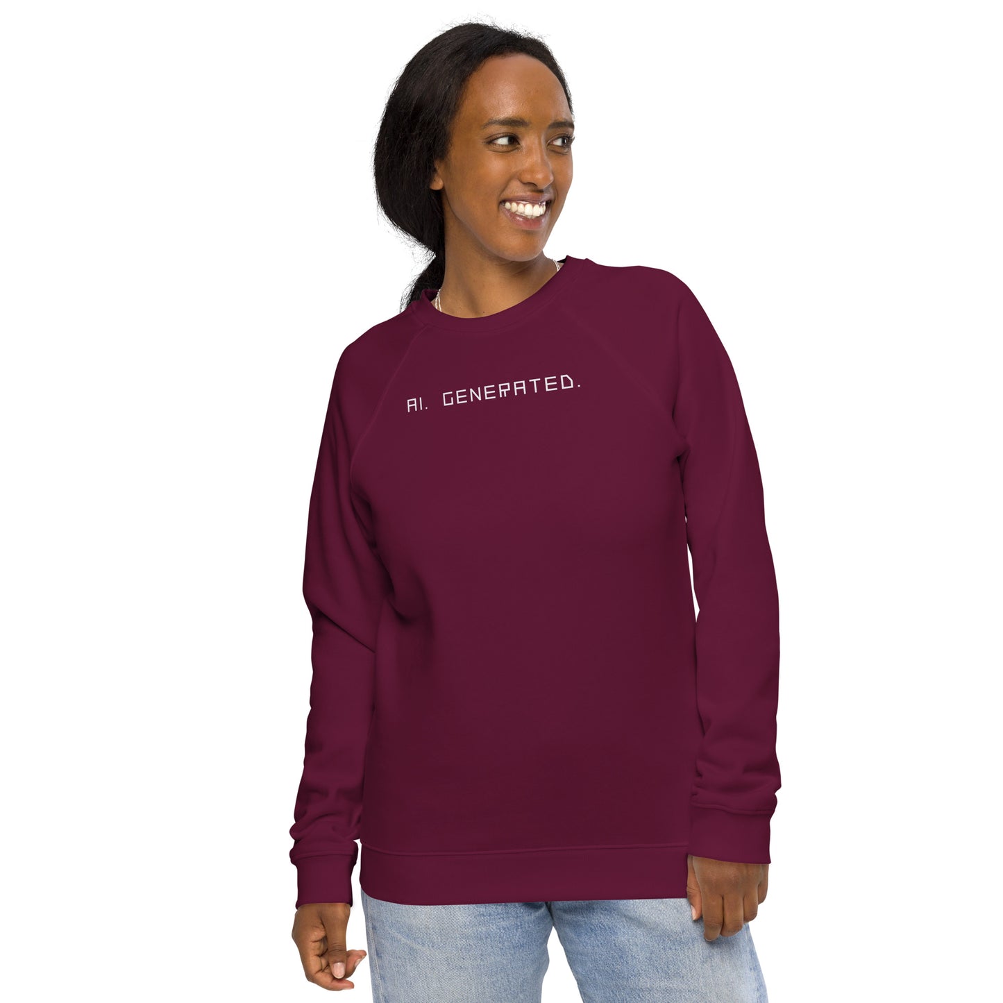 ♀♂ AI. GENERATED. SWEATSHIRT.