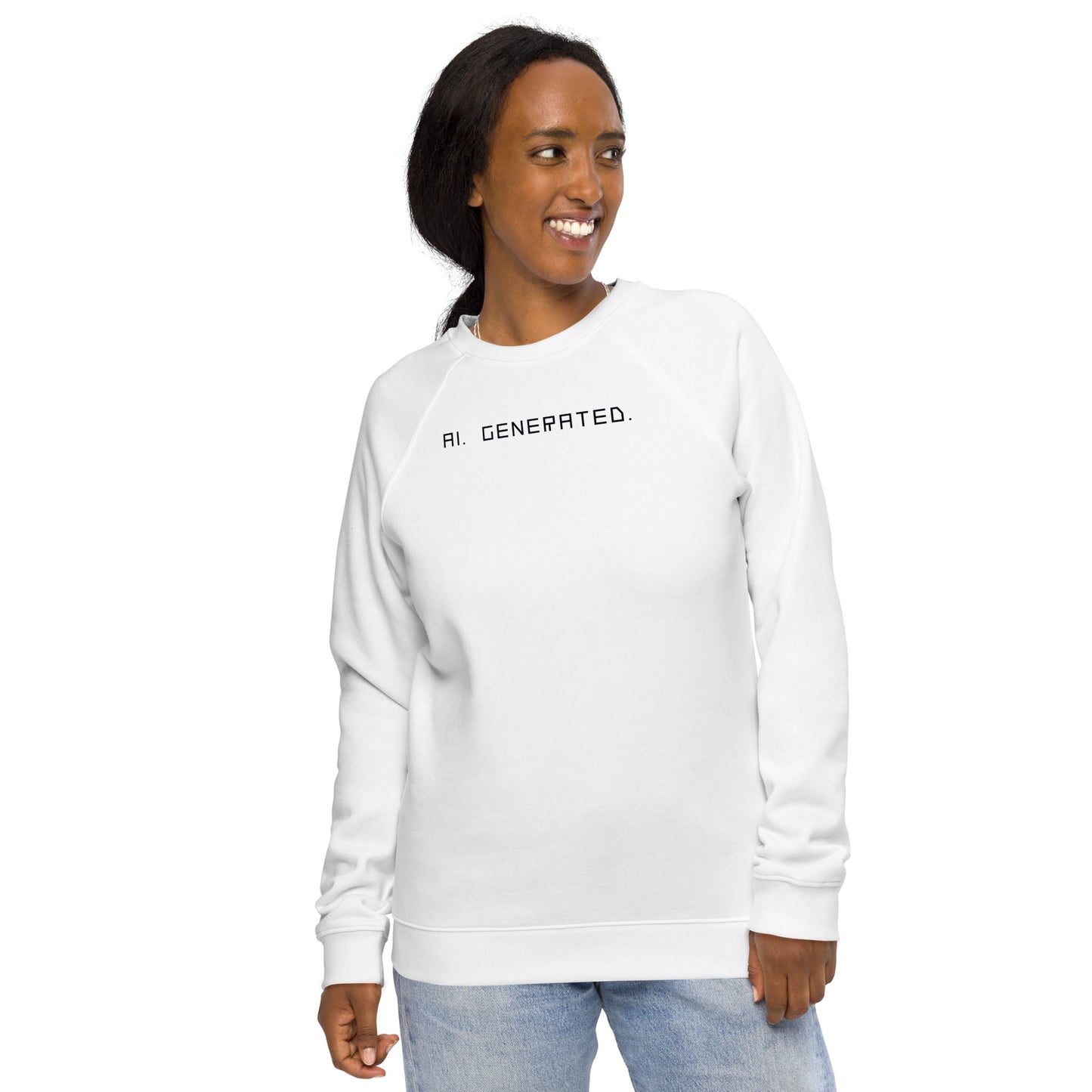 ♀♂ AI. GENERATED. SWEATSHIRT.