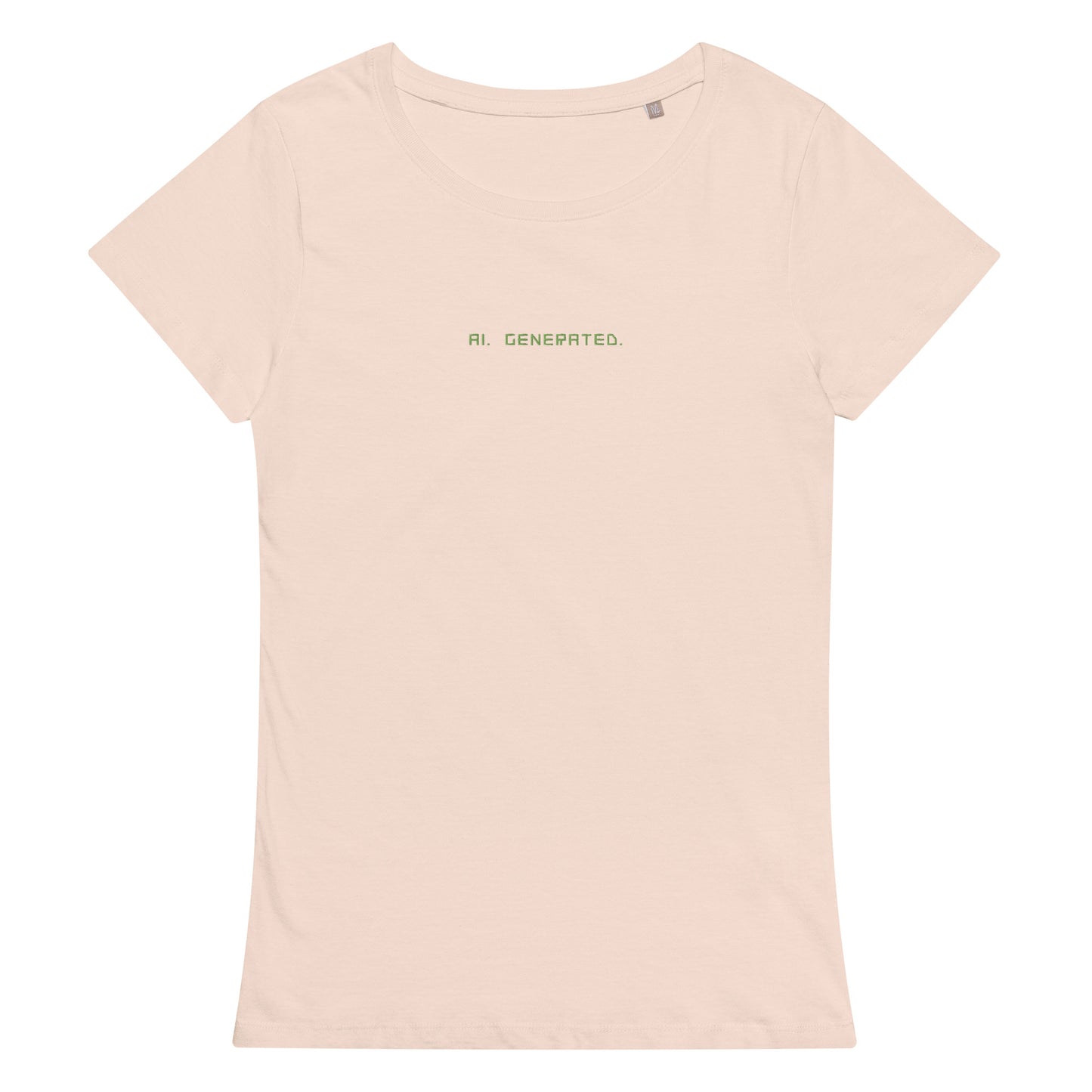 ♀ EMBROIDERED. AI. GENERATED. TEE.